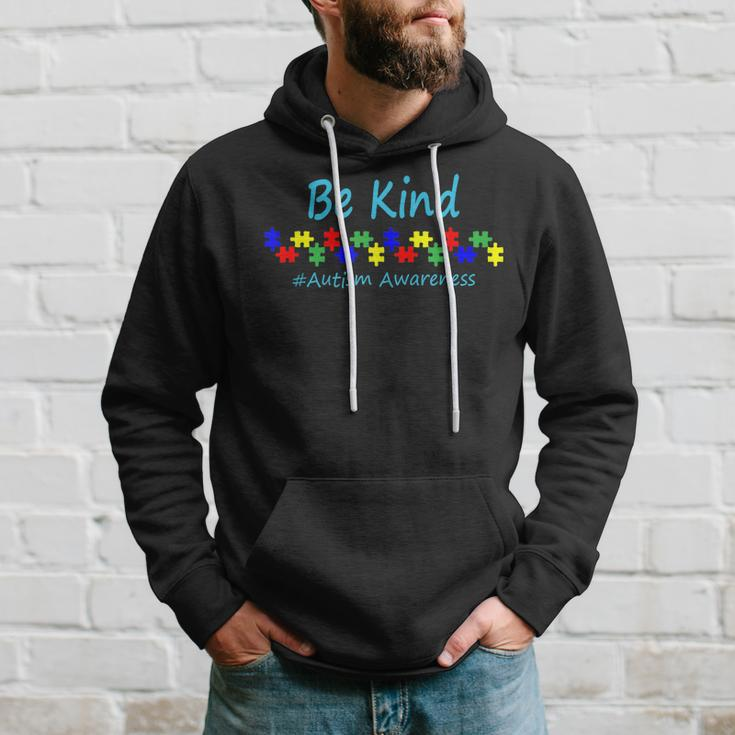 Be Kind Autism Awareness Puzzle Hoodie Gifts for Him