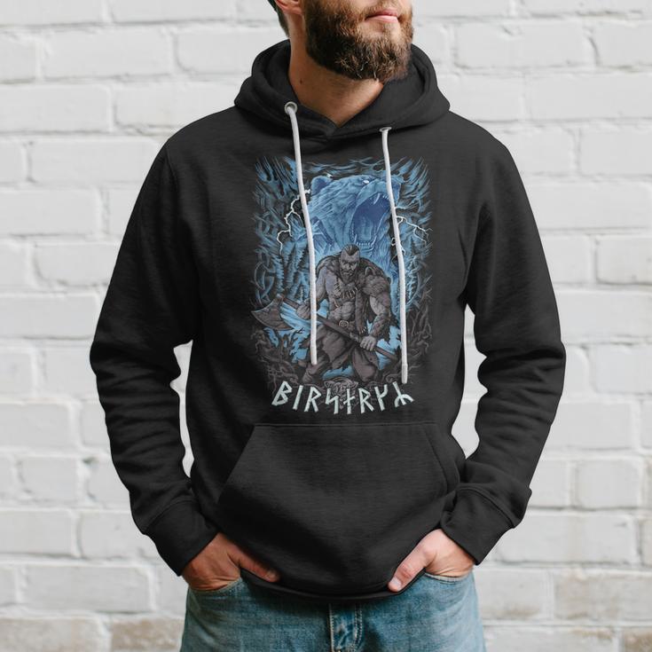 Berserker Wikinger-Krieger Nordische Heidnische Walhalla Hoodie Geschenke für Ihn