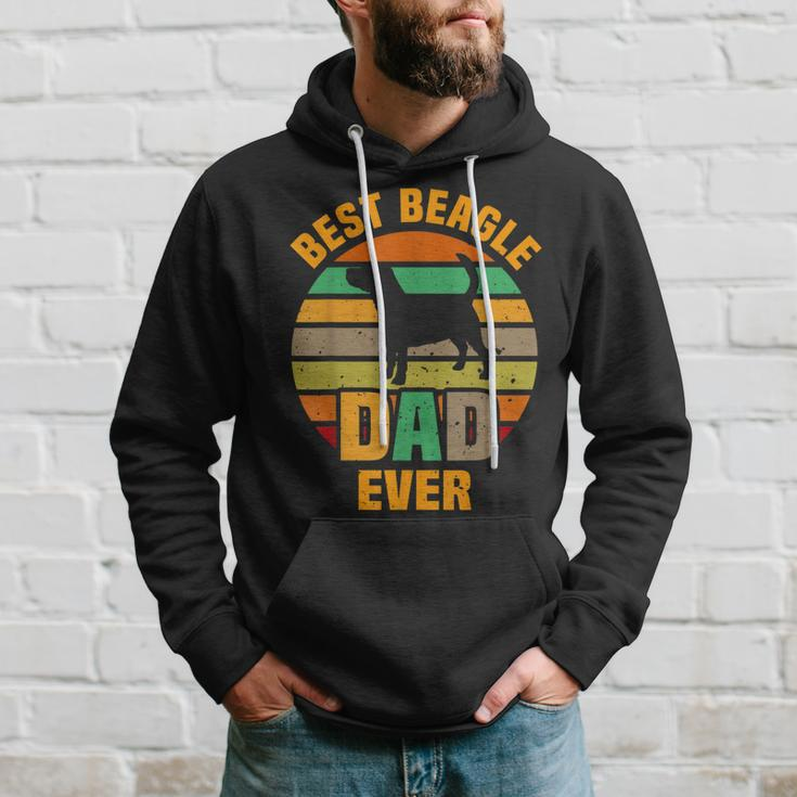 Best Beagle Dad Ever Retro Vintage Dog Lover Gift Gift For Mens Hoodie Gifts for Him