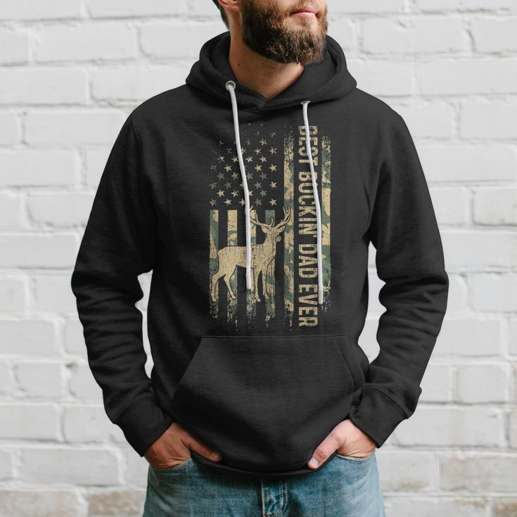 Best Buckin Dad Ever American Flag Fathers Day Gift For Mens Hoodie Gifts for Him