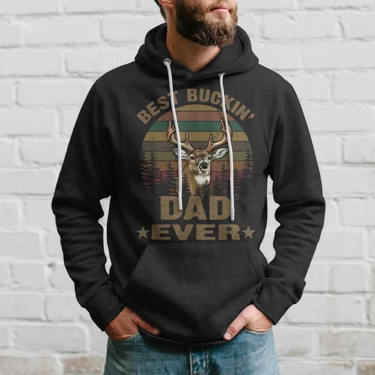Best Buckin Dad Ever Deer Hunting Bucking Fathers Day Mens Gift For Mens Hoodie Gifts for Him