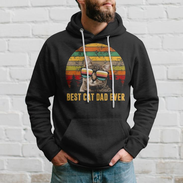 Best Cat Dad Ever Fathers Day Gifts I Love Cat Lover Hoodie Gifts for Him