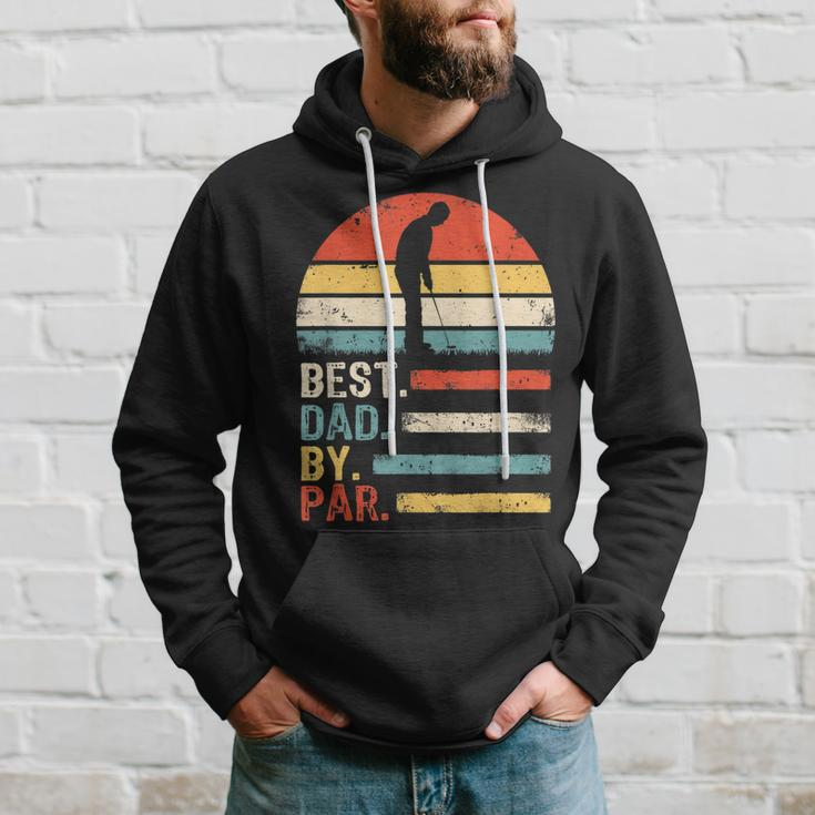 Best Dad By Par Daddy Fathers Day Golf Lover Golfer Gift For Mens Hoodie Gifts for Him
