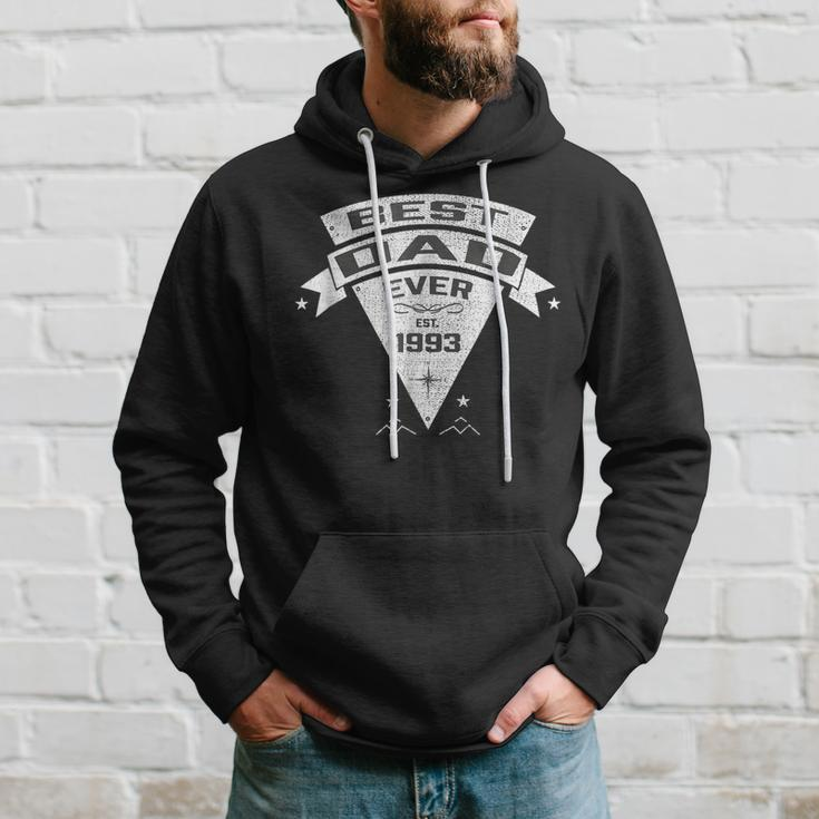 Best Dad Ever Est 1993 Established Father & Daddy Gift For Mens Hoodie Gifts for Him