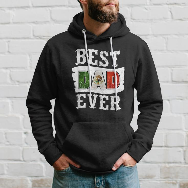 Best Dad Ever Fathers Day Mexican Flag Mexico Gift For Mens Hoodie Gifts for Him