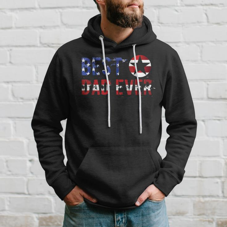 Best Dad Ever Patriotic Stars And Stripes Gift For Mens Hoodie Gifts for Him