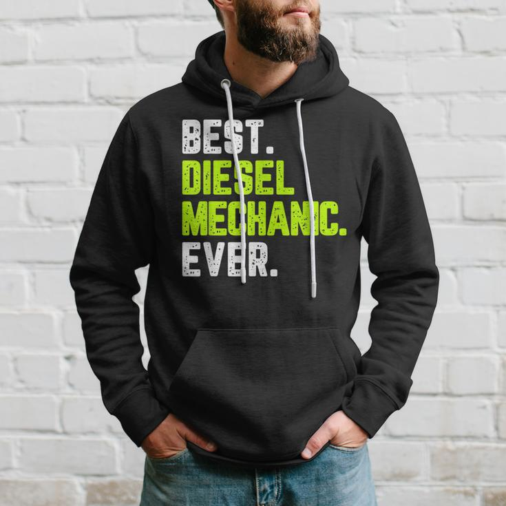 Best Diesel Mechanic Ever Funny Quote Gift Cool Christmas Hoodie Gifts for Him