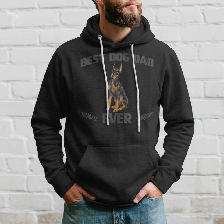 Best Doberman Pinscher Dog Dad Ever Gift Fathers Day Hoodie Gifts for Him