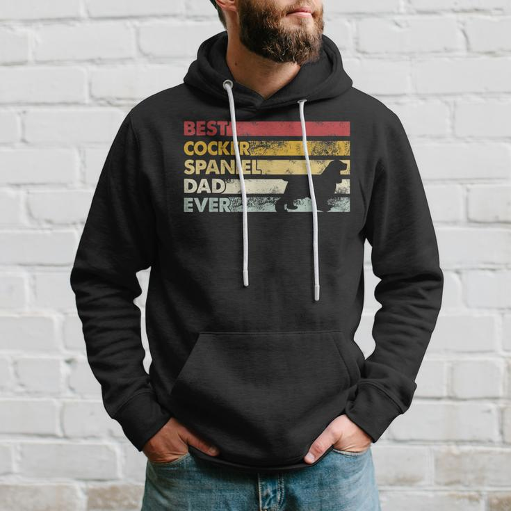 Best Dog Dad Ever Father Cocker Spaniel Hoodie Gifts for Him