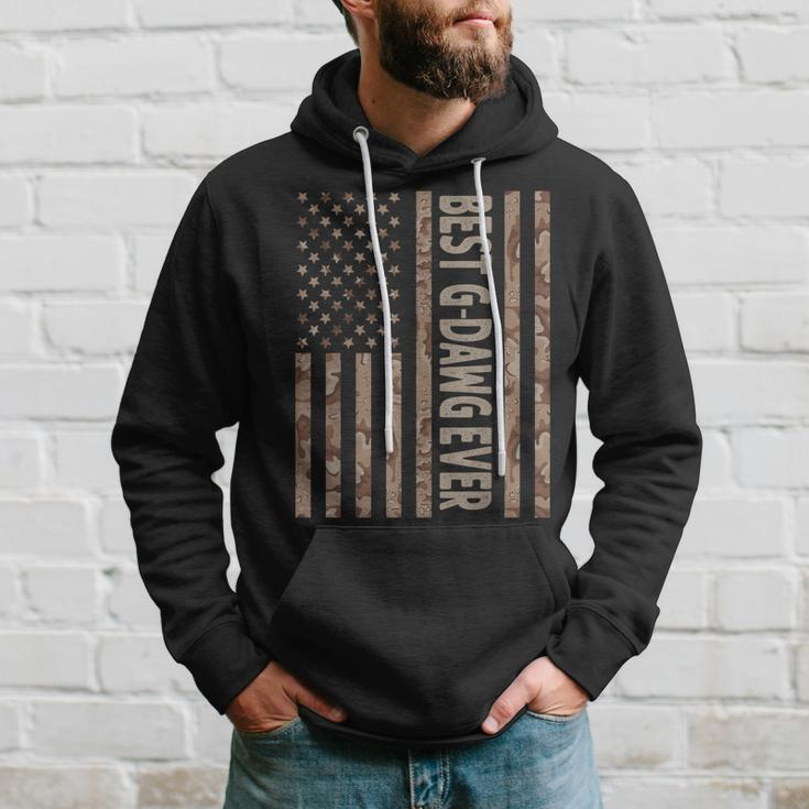 Best Gdawg Ever Us American Flag Funny Grandpa Fathers Day Gift For Mens Hoodie Gifts for Him