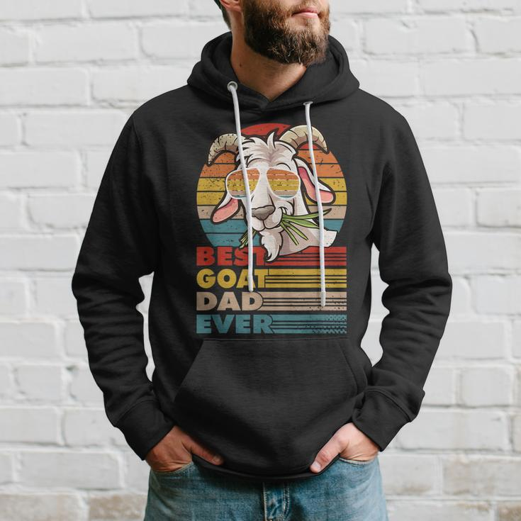 Best Goat Dad Ever For A Goats Outfits Fathersday Hoodie Gifts for Him