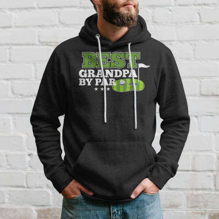Best Grandpa By Par Fathers Day Golf Sports Lover Grandpa Hoodie Gifts for Him