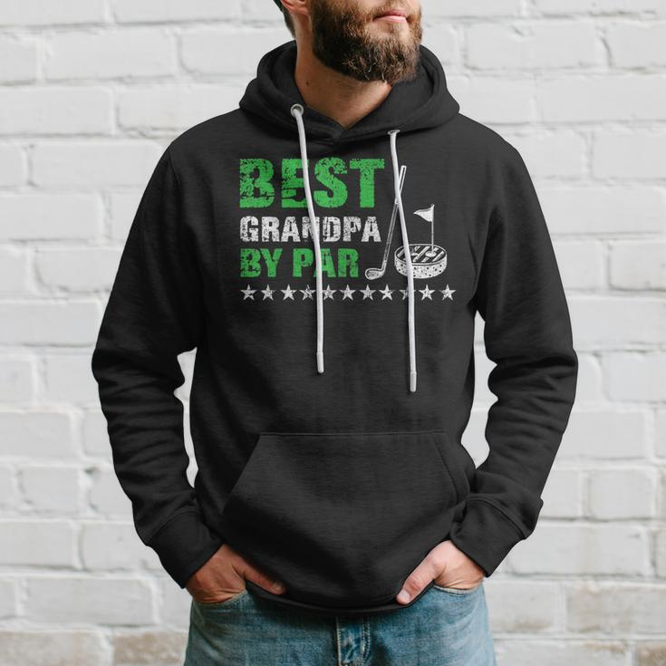 Best Grandpa By Par Golf Lover Fathers Day Funny Dad Gift For Mens Hoodie Gifts for Him