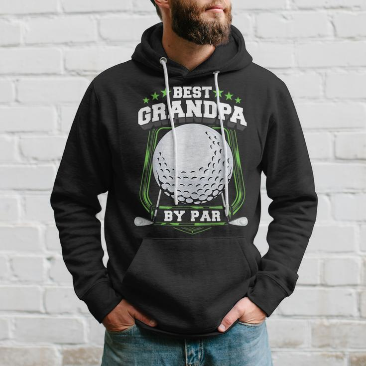 Best Grandpa By Par Golf Papa Grandfather Pop Dad Golf Gift Gift For Mens Hoodie Gifts for Him