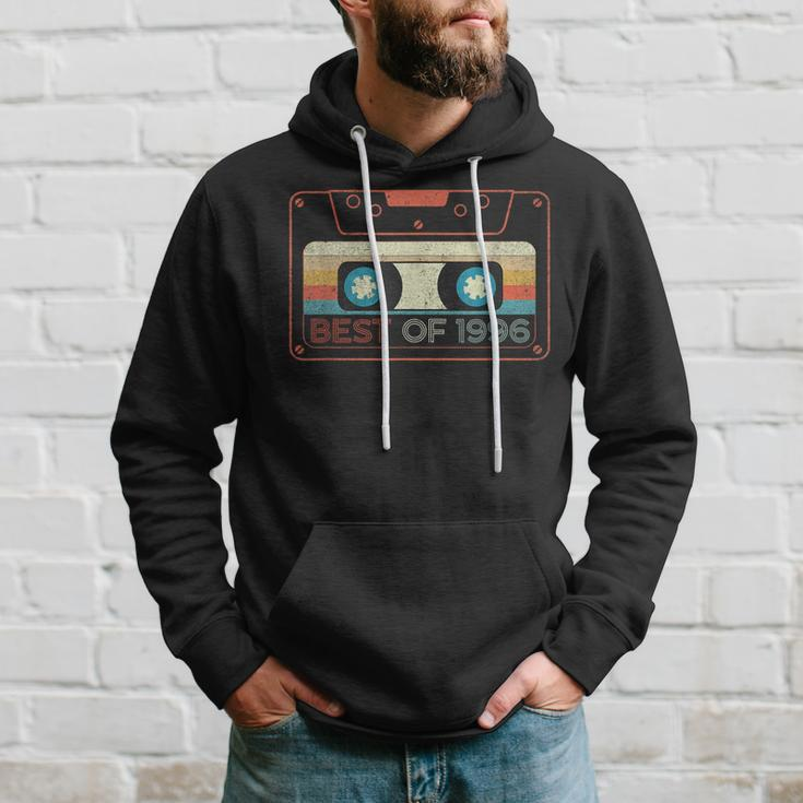 Best Of 1996 Cassette Tape Year Of Birth Birthday Hoodie Gifts for Him