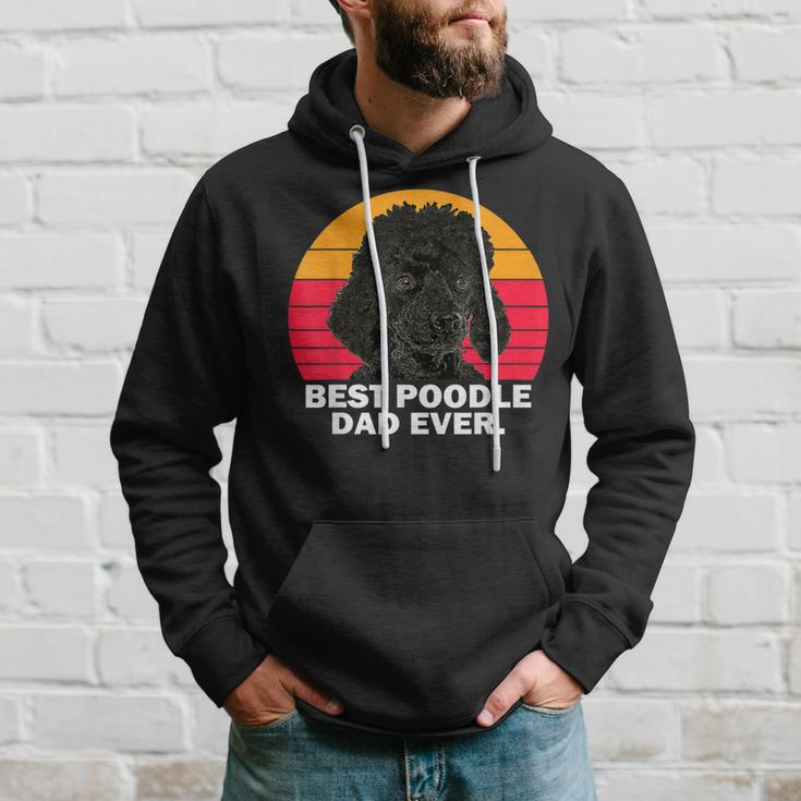Best Poodle Dad Ever Dog Daddy Father Funny Gift For Mens Hoodie Gifts for Him