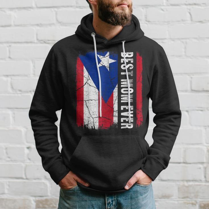 Best Puerto Rican Mom Ever Puerto Rico Flag Mothers Day Hoodie Gifts for Him