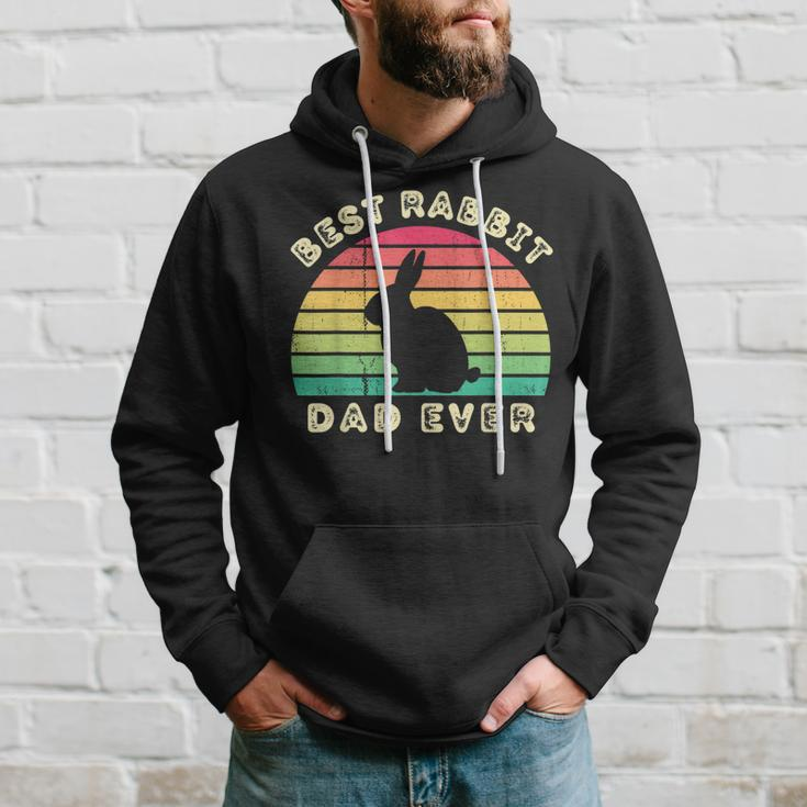 Best Rabbit Dad Ever For Men Fathers Day Hoodie Gifts for Him