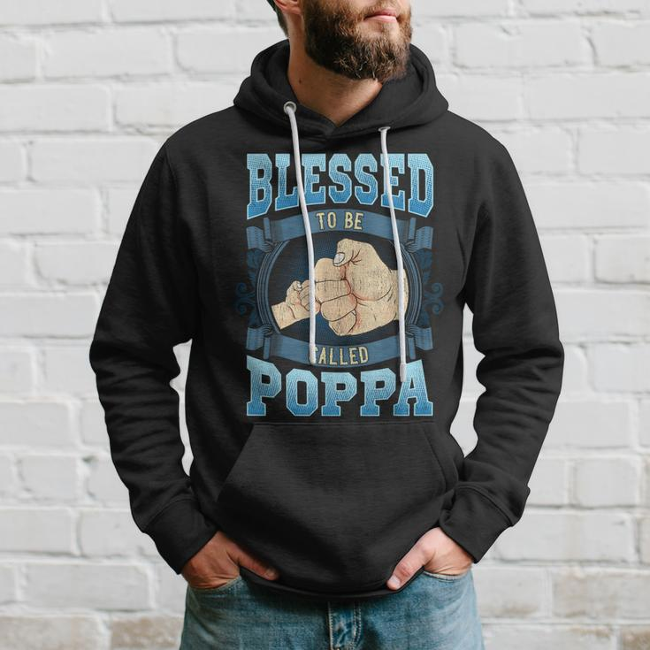 Blessed To Be Called Poppa Gifts Poppa Fathers Day Gift For Mens Hoodie Gifts for Him