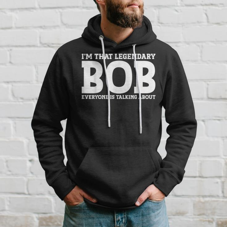 Bob Personal Name First Name Funny Bob Hoodie Gifts for Him