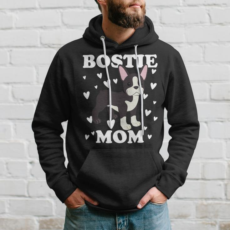 Bostie Mom Mummy Mama Mum Mommy Mothers Day Mother Hoodie Gifts for Him