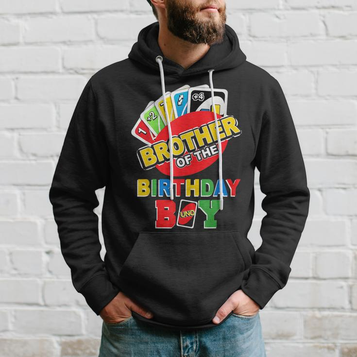 Brother Of The Birthday Boy Uno Daddy Papa Father 1St Hoodie Gifts for Him