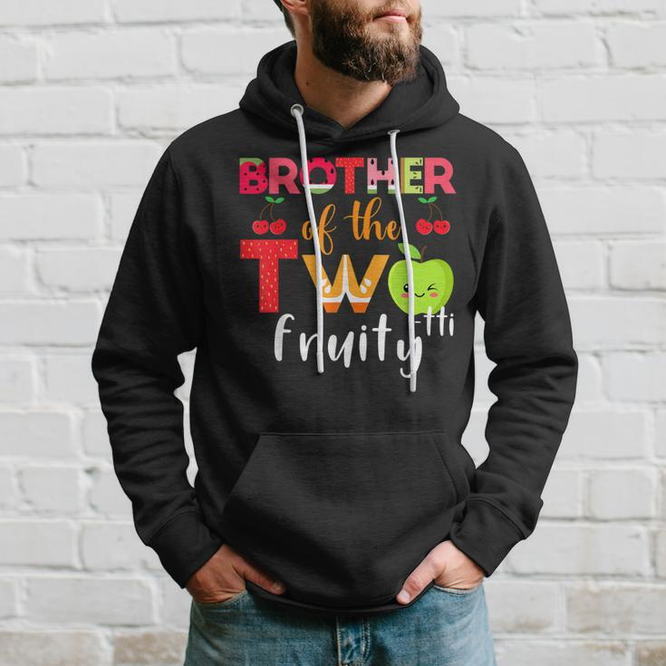Brother Of The Twotti Frutti 2Nd Birthday Party Fruit Themed Hoodie Gifts for Him
