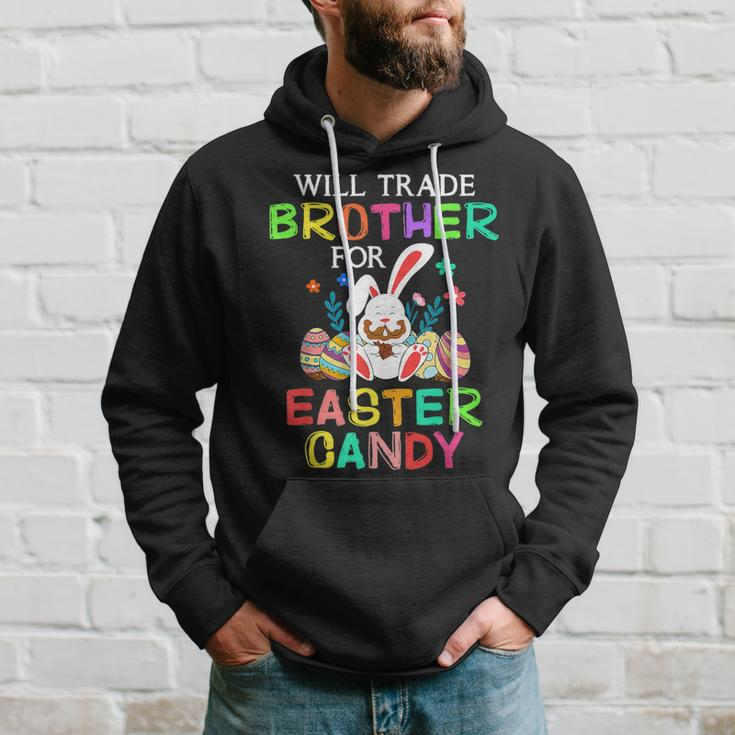 Bunny Eat Chocolate Eggs Will Trade Brother For Easter Candy Hoodie Gifts for Him