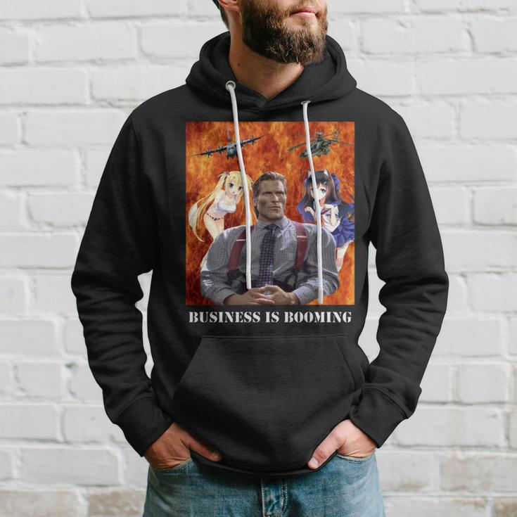 Business Is Booming Meme Giga Chad Hoodie Gifts for Him