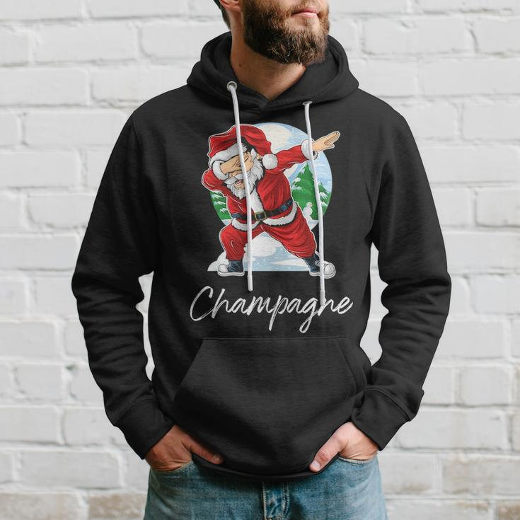 Champagne Name Gift Santa Champagne Hoodie Gifts for Him