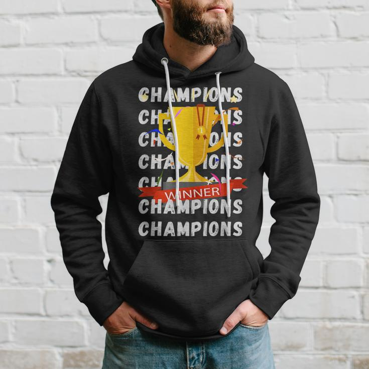 Champions 2023 The Winner Team Number One Team Hoodie Gifts for Him