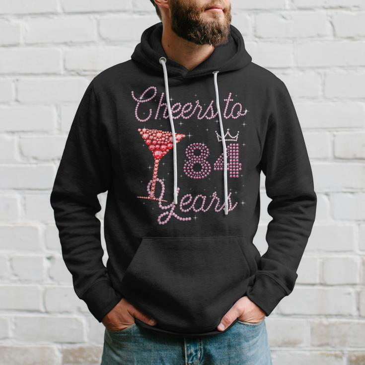 Cheers To 84 Years 84Th Birthday 84 Years Old Bday Hoodie Gifts for Him