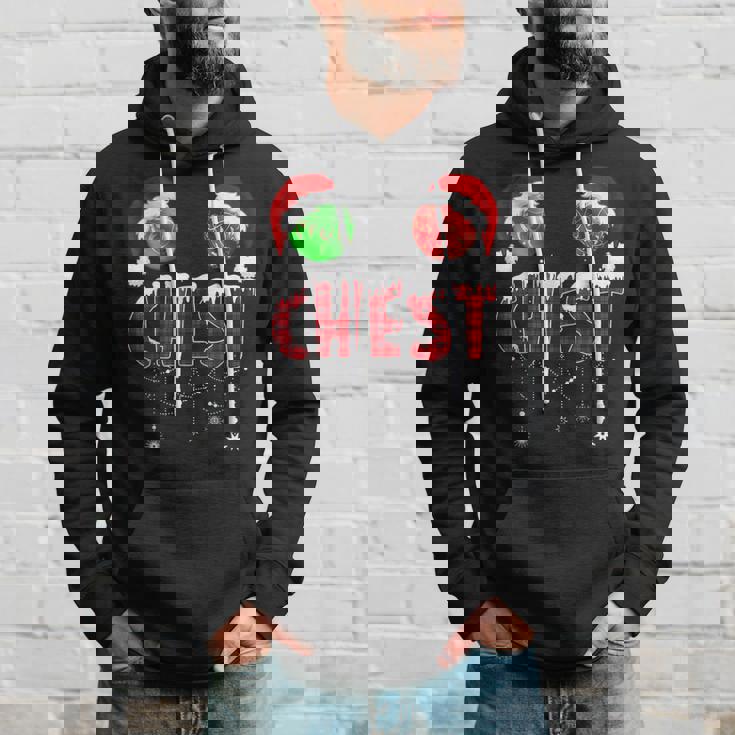 Chest Nuts Christmas Matching Couple Chestnuts V42 Men Hoodie Gifts for Him