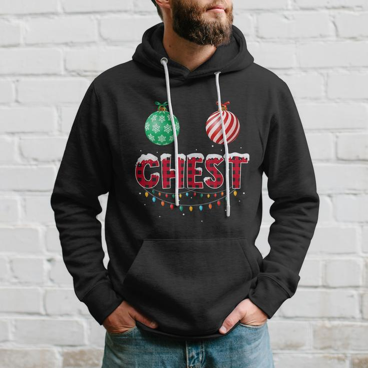 Chest Nuts Christmas Shirt Funny Matching Couple Chestnuts Hoodie Gifts for Him
