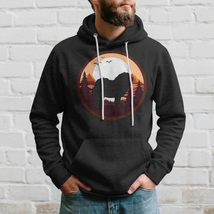 Chow Chow Dog Breed Men Hoodie Graphic Print Hooded Sweatshirt Gifts for Him