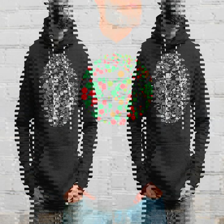 Christmas Basketball Ball Santa Hat Xmas Sport Polka Dot Day V5 Men Hoodie Graphic Print Hooded Sweatshirt Gifts for Him