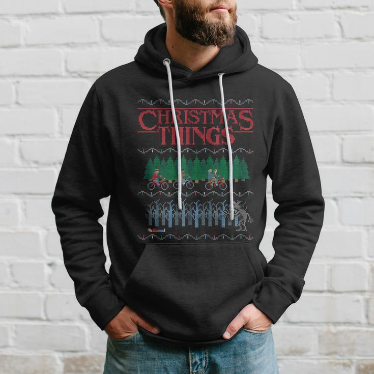 Christmas Things Ugly Christmas Sweater Hoodie Gifts for Him