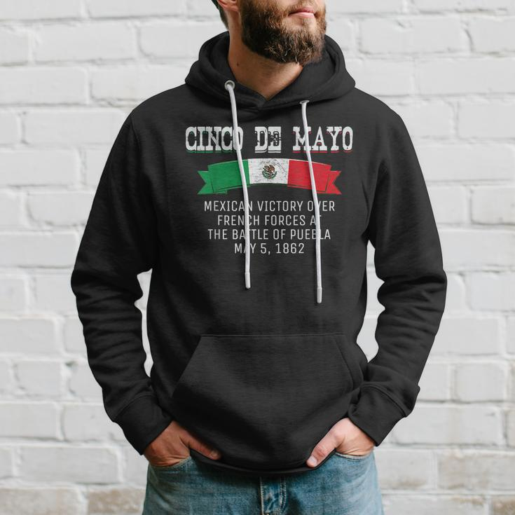 Cinco De Mayo Battle Of Puebla May 5 1862 Mexican Hoodie Gifts for Him