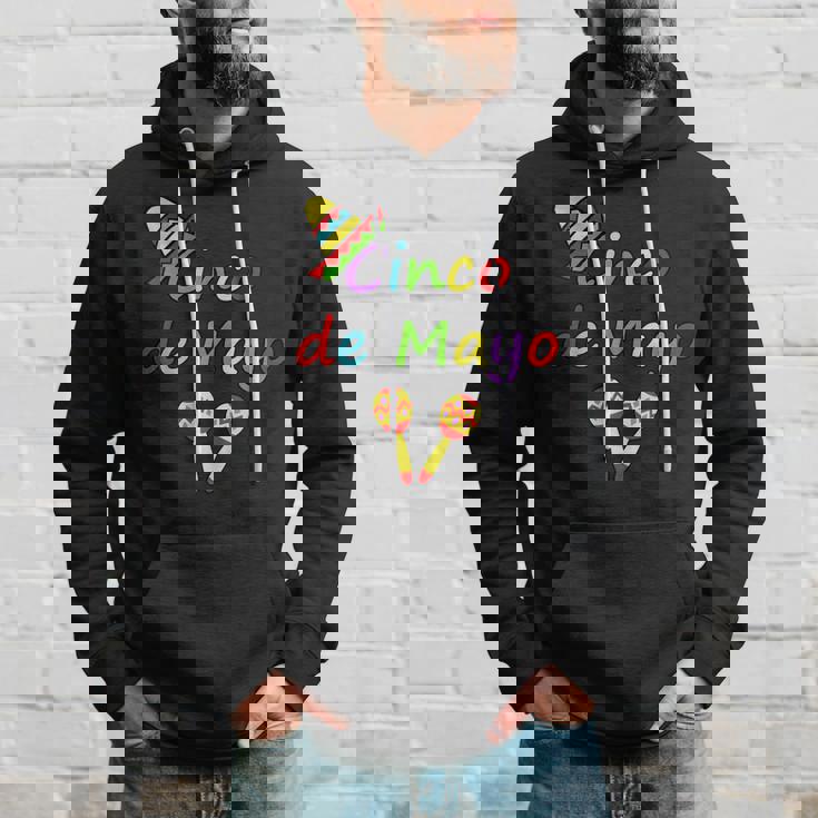 Cinco De Mayo Sombrero Mexico Taco Fiesta Mexican Food Salsa Hoodie Gifts for Him