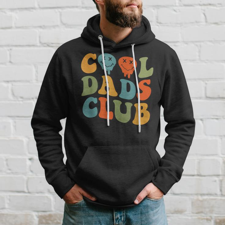 Cool Dads Club Fathers Day Groovy Retro Best Dad Ever Funny Hoodie Gifts for Him