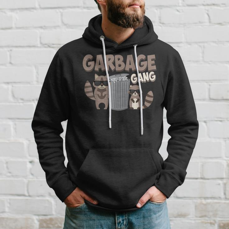 Cool Garbage Gang Raccoons | Funny Animal Trash Squad Gift Hoodie Gifts for Him