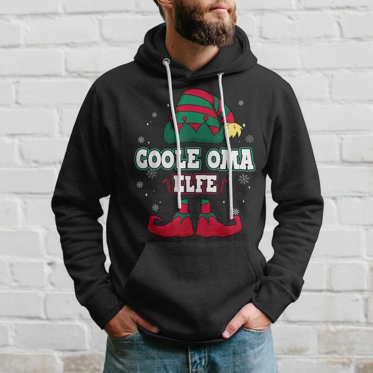 Coole Oma Elfe Partnerlook Weihnachten Hoodie Geschenke für Ihn