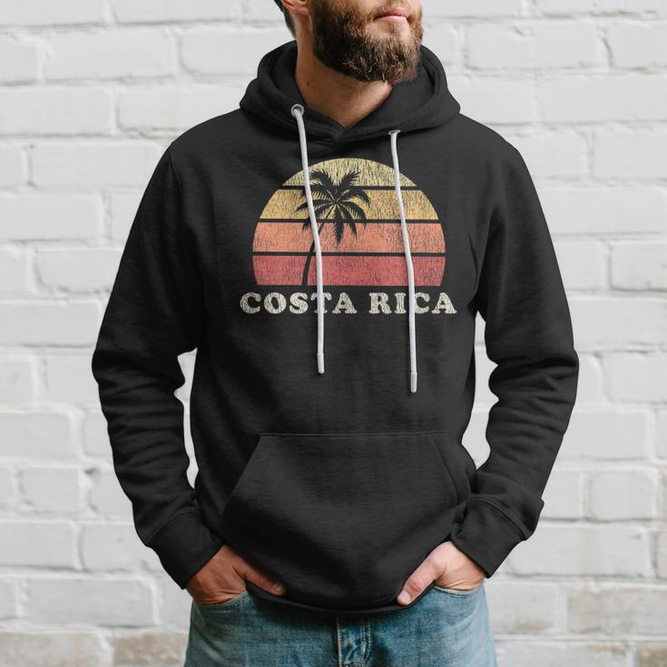 Costa Rica Vintage 70S Retro Throwback Design Hoodie Gifts for Him
