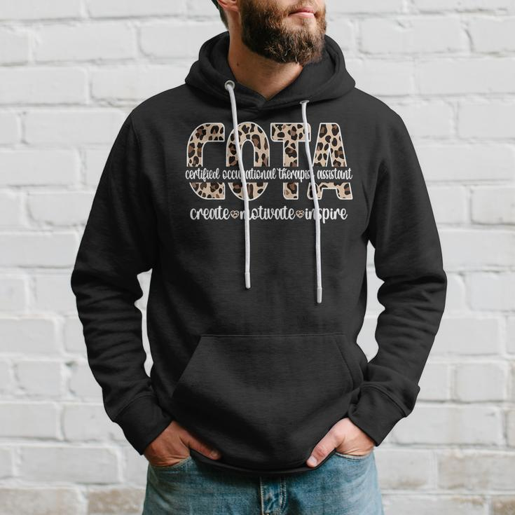 Cota Certified Occupational Therapy Assistant Appreciation Hoodie Gifts for Him