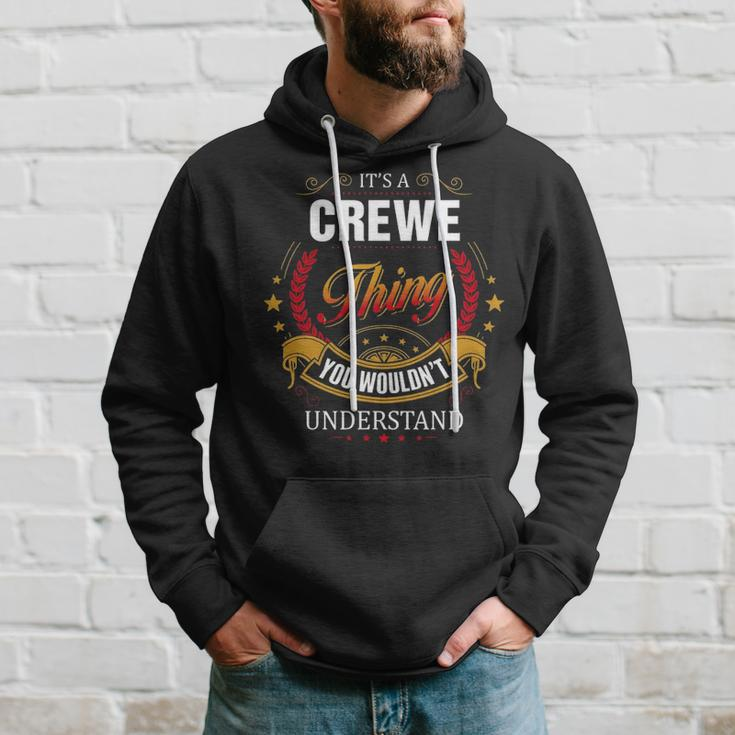 Crewe Family Crest Crewe Crewe Clothing CreweCrewe T Gifts For The Crewe Hoodie Gifts for Him