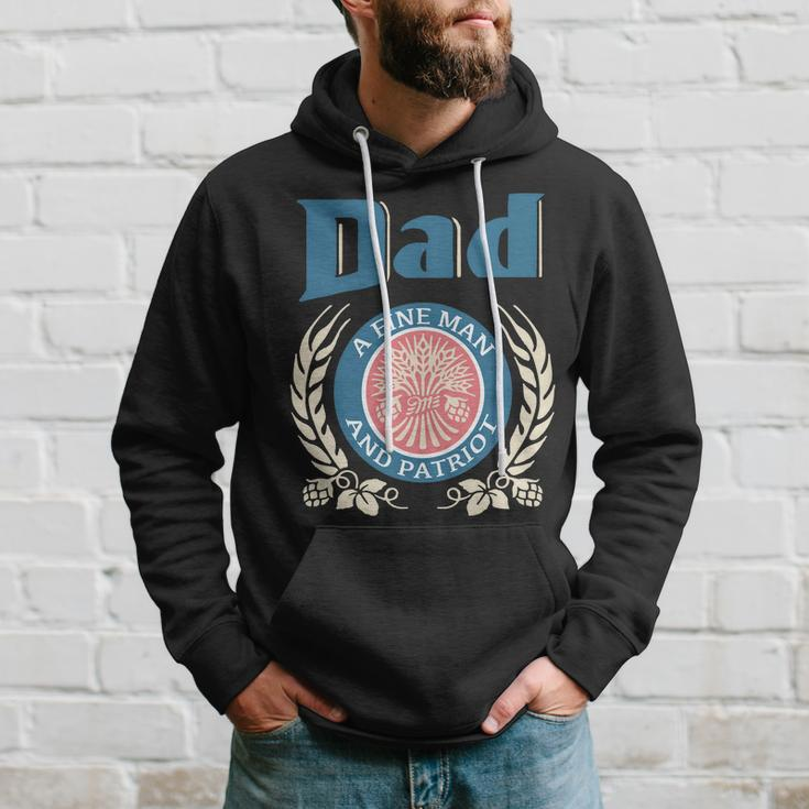 Dad A Fine Man And Patriot Hoodie Gifts for Him