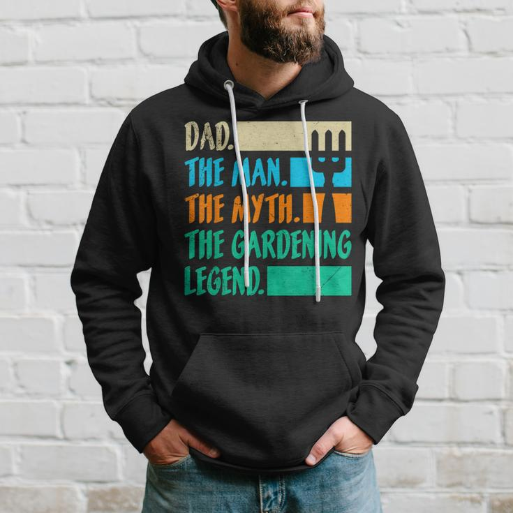 Dad A Man The Myth The Garden Legend Gardening Gift For Mens Hoodie Gifts for Him