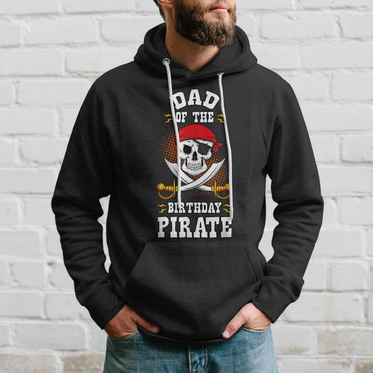 Dad Of The Birthday Pirate Themed Matching Bday Party Hoodie Gifts for Him
