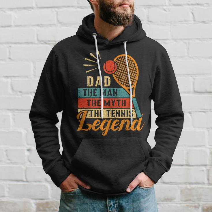 Dad The Man The Myth The Tennis Legend Fathers Day For Dad Hoodie Gifts for Him