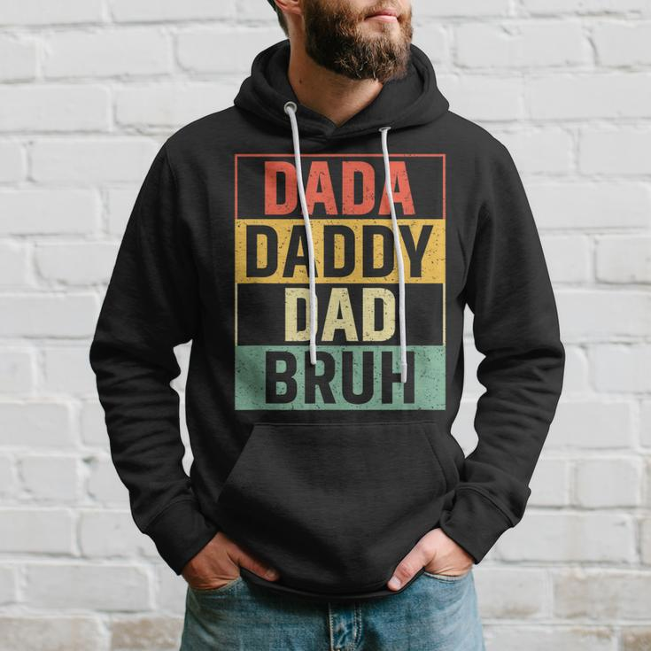 Dada Daddy Dad Bruh Funny Fathers Day Gag Gift 2023 Hoodie Gifts for Him